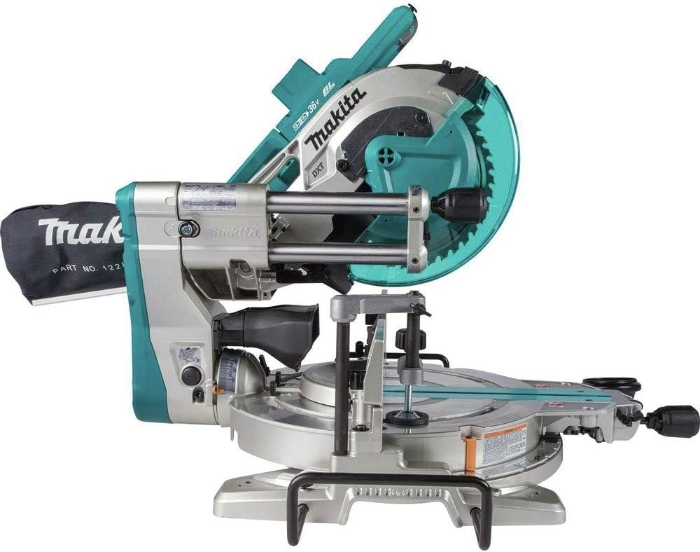 image:imageMakita XSL06Z 18V x2 LXT LithiumIon 36V Brushless Cordless 10 DualBevel Sliding Compound Miter Saw with Laser TOOL OnlyMiter Saw Only