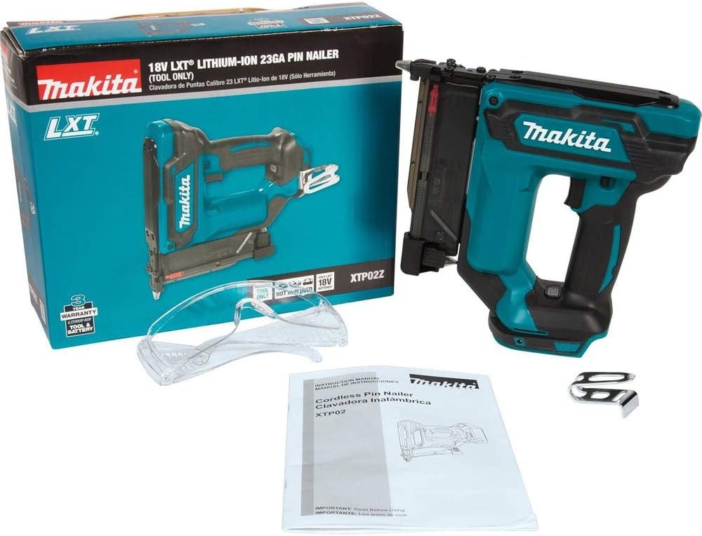 image:imageMakita XTP02Z 18V LXT LithiumIon Cordless 138 Pin Nailer 23 Gauge Tool Only