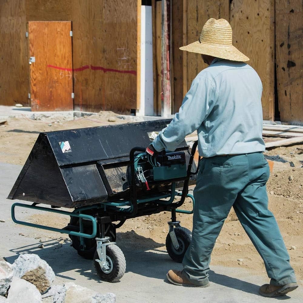 image:imageMakita XUC01X2 36V 18V X2 LXT Brushless PowerAssisted Flat Dolly Tool OnlyFlat Dolly Kit