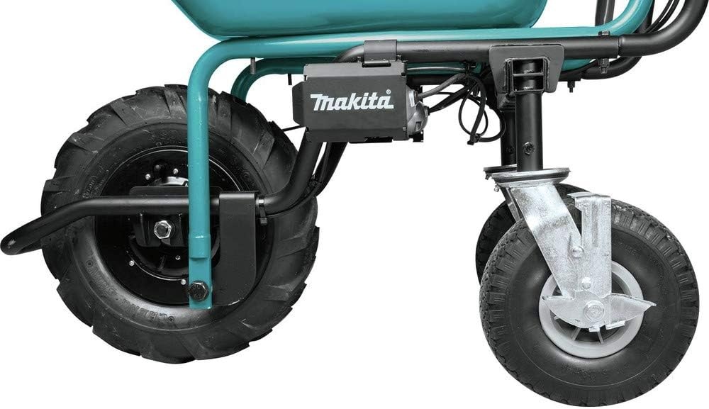 image:imageMakita XUC01X2 36V 18V X2 LXT Brushless PowerAssisted Flat Dolly Tool OnlyWheelbarrow Bare Tool