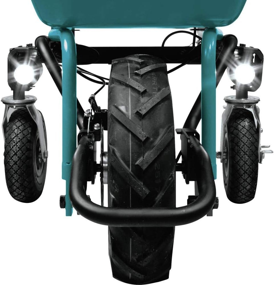 image:imageMakita XUC01X2 36V 18V X2 LXT Brushless PowerAssisted Flat Dolly Tool OnlyWheelbarrow Bare Tool