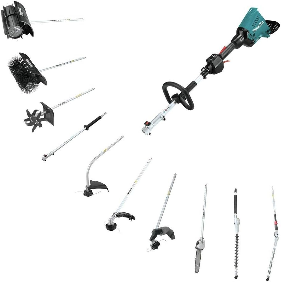 image:imageMakita XUX01ZM5 36V 18V X2 LXT Brushless Couple Shaft Power Head with String Trimmer Attachment Tool OnlyShaft String Trimmer Tool Only