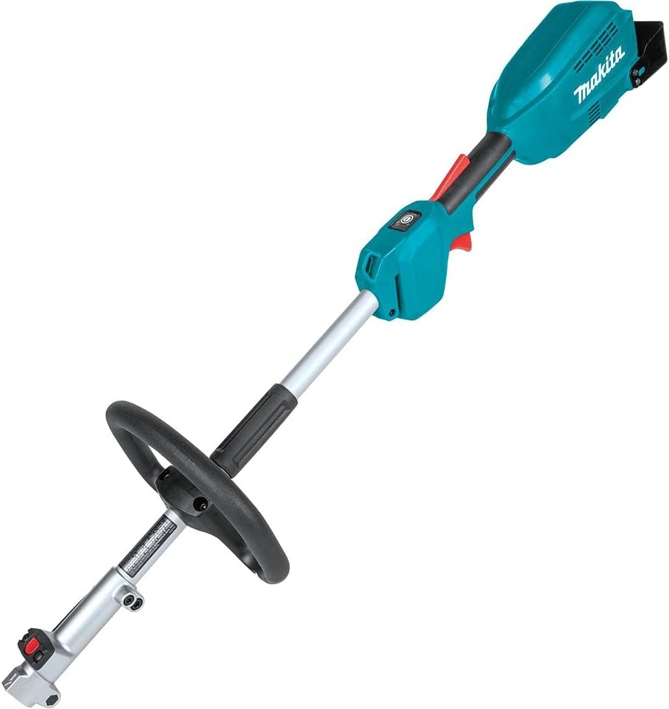 image:imageMakita XUX02SM1X2 18V LXT LithiumIon Brushless Cordless Couple Shaft Power Head Kit w 13 String Trimmer amp 20 Hedge Trimmer Attachments 40AhCouple Shaft Power Head Kit