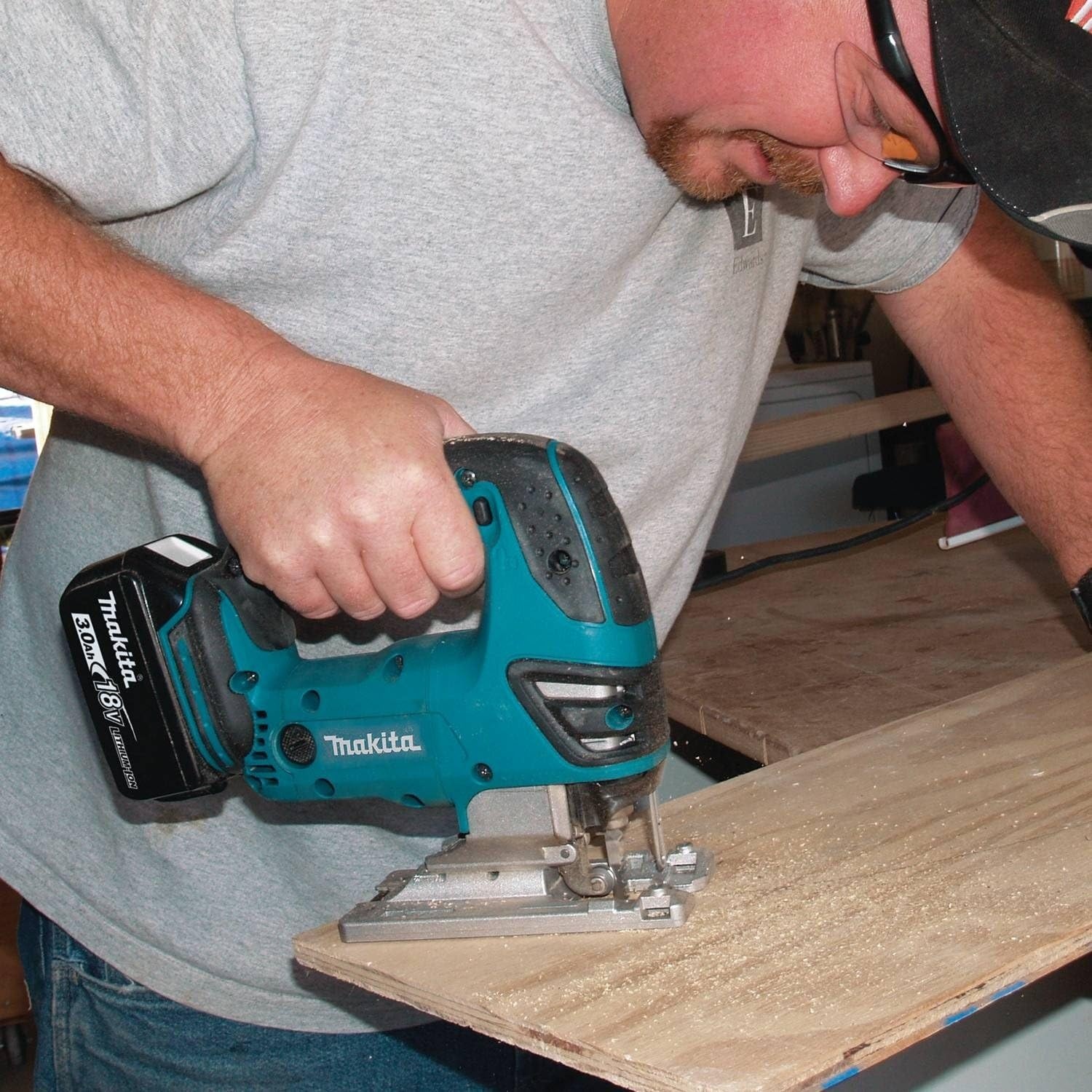 image:imageMakita XVJ03Z 18V LXT LithiumIon Cordless Jig Saw Tool OnlyKit