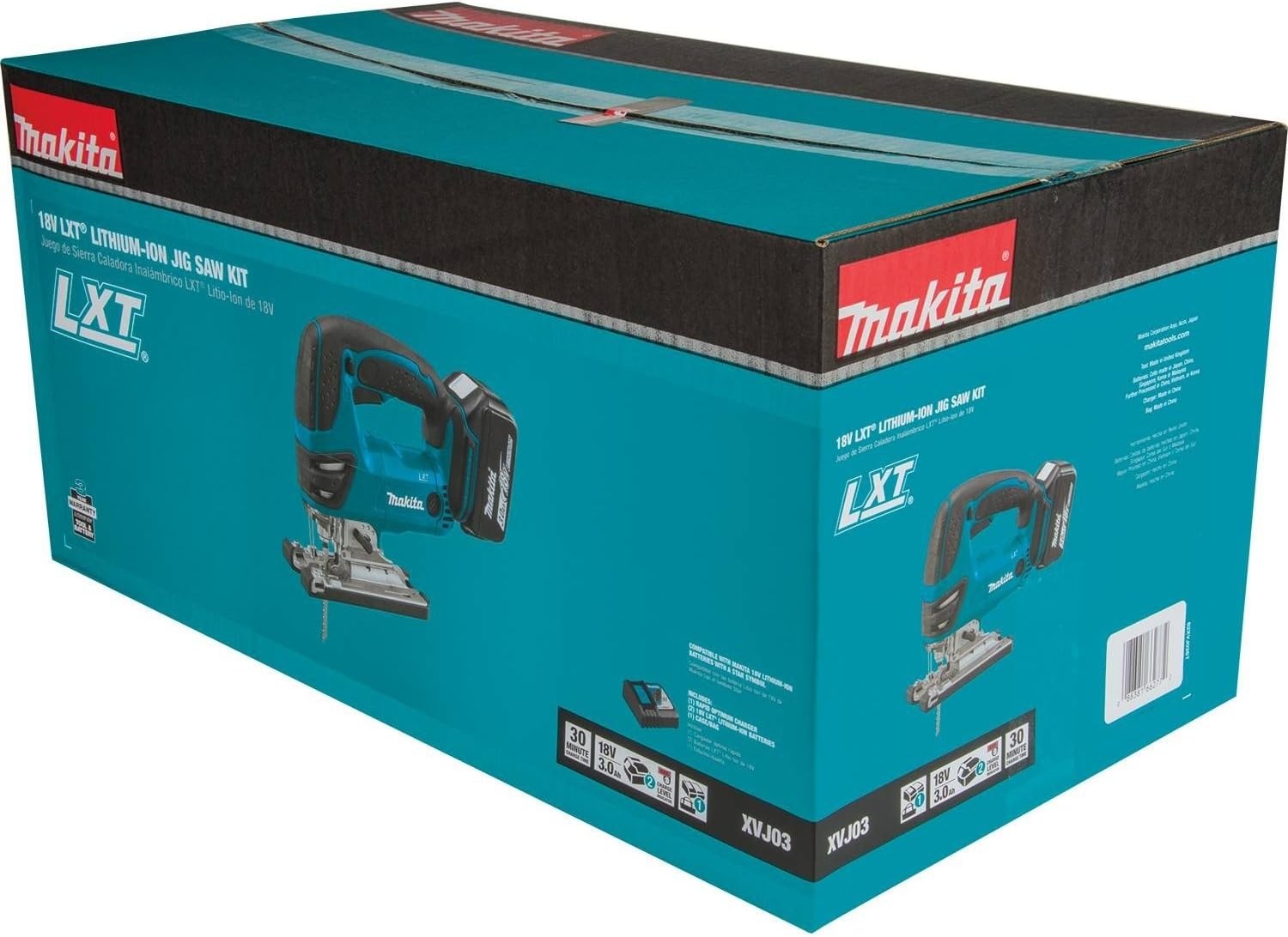 image:imageMakita XVJ03Z 18V LXT LithiumIon Cordless Jig Saw Tool OnlyKit