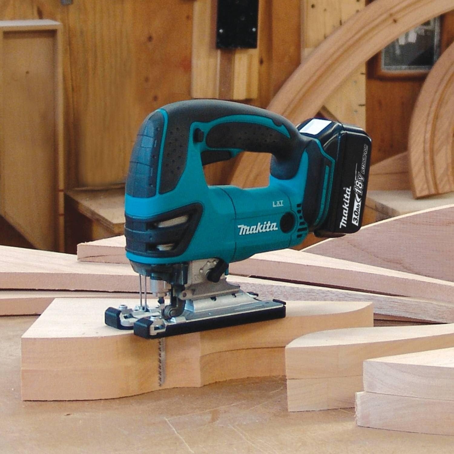 image:imageMakita XVJ03Z 18V LXT LithiumIon Cordless Jig Saw Tool OnlyKit