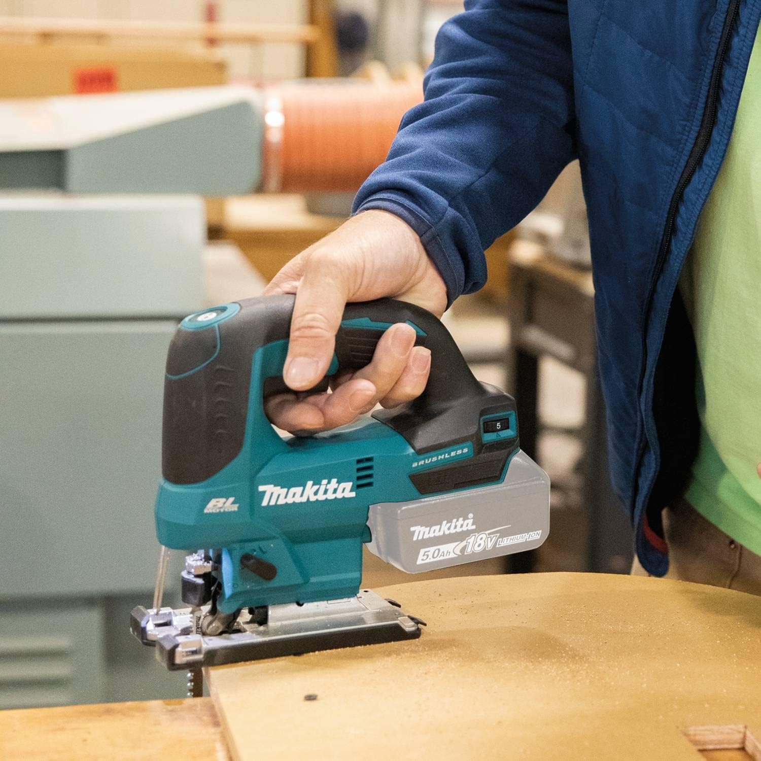 image:imageMakita XVJ04Z 18V LXT LithiumIon Brushless Cordless Jig Saw Tool Only