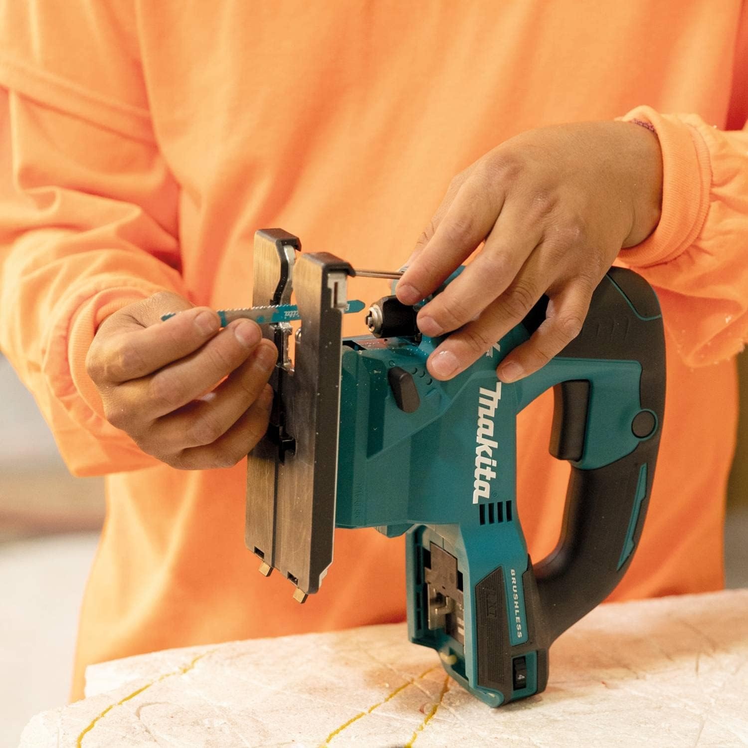 image:imageMakita XVJ04Z 18V LXT LithiumIon Brushless Cordless Jig Saw Tool Only
