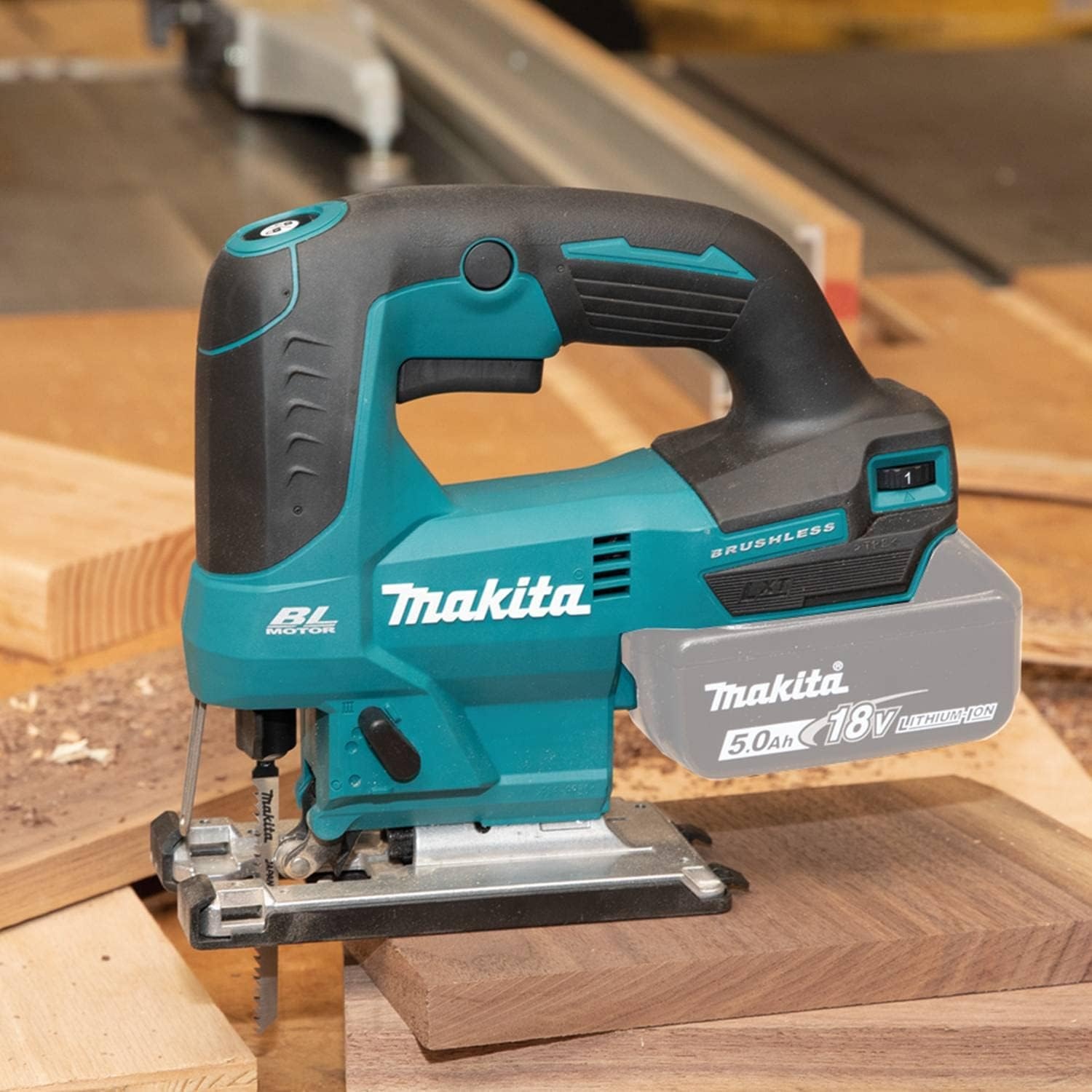image:imageMakita XVJ04Z 18V LXT LithiumIon Brushless Cordless Jig Saw Tool Only