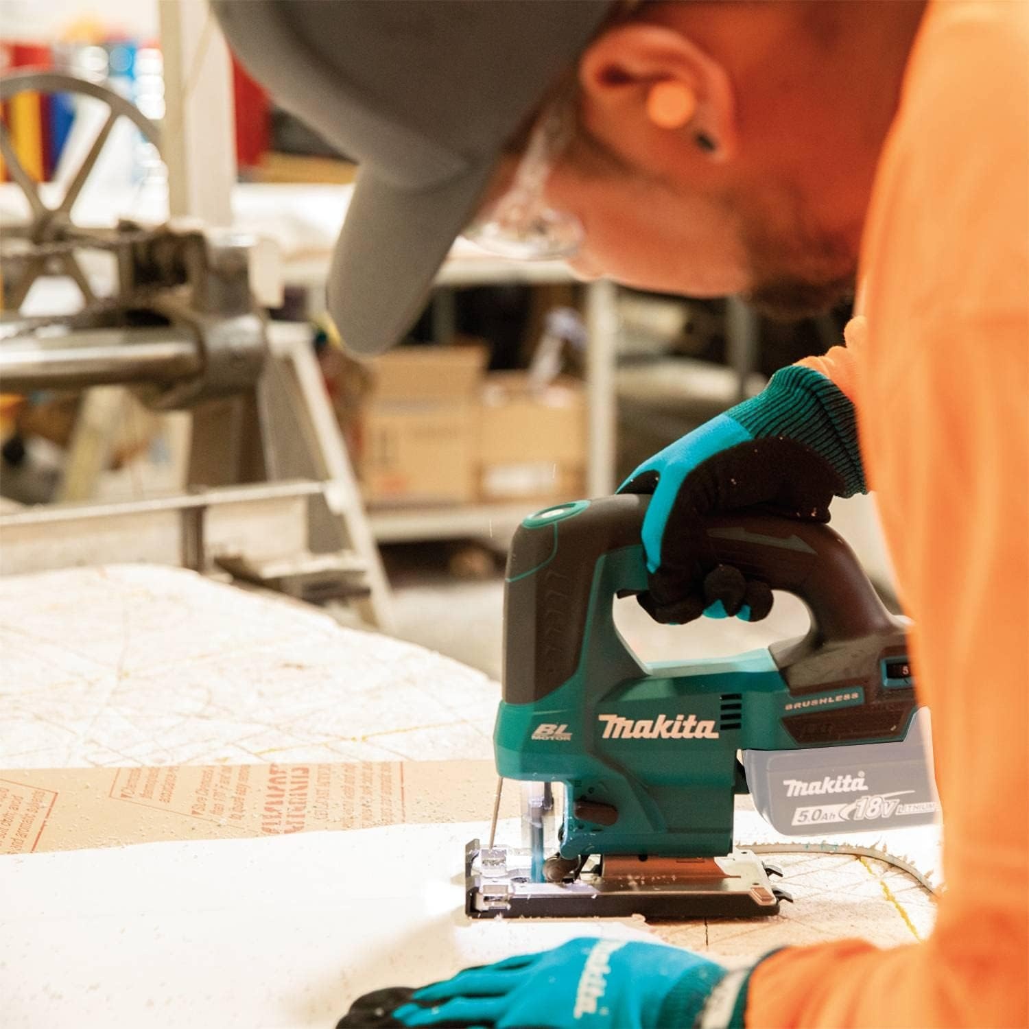image:imageMakita XVJ04Z 18V LXT LithiumIon Brushless Cordless Jig Saw Tool Only