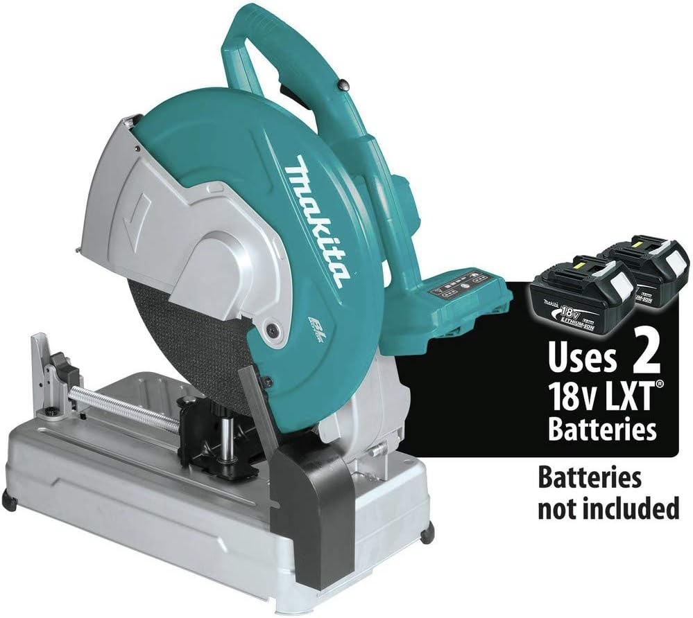 image:imageMakita XWL01PT 18V X2 LXT LithiumIon 36V Brushless Cordless 14 CutOff Saw Kit 50Ah 36V LithiumIon 50AhBare Tool