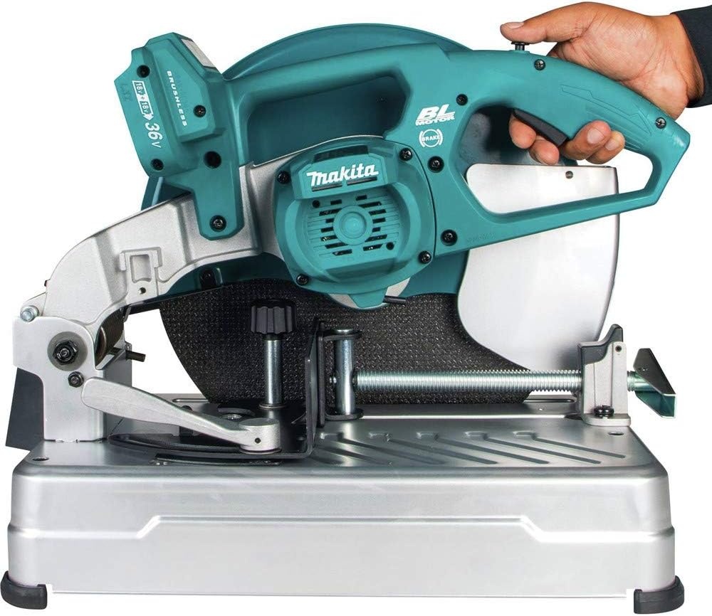image:imageMakita XWL01PT 18V X2 LXT LithiumIon 36V Brushless Cordless 14 CutOff Saw Kit 50Ah 36V LithiumIon 50AhBare Tool