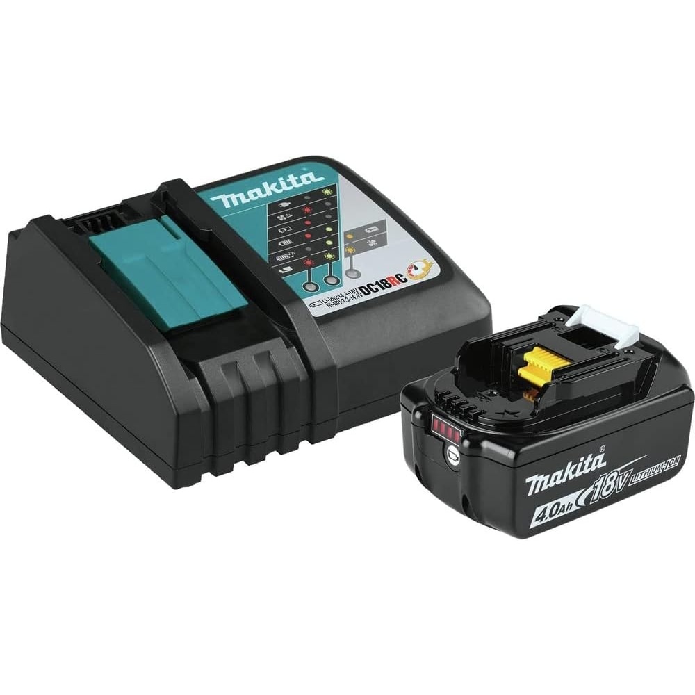 image:imageMakita ADBL1840BDC1 Outdoor Adventure 18V LXT LithiumIon Battery and Charger Starter Pack 40Ah