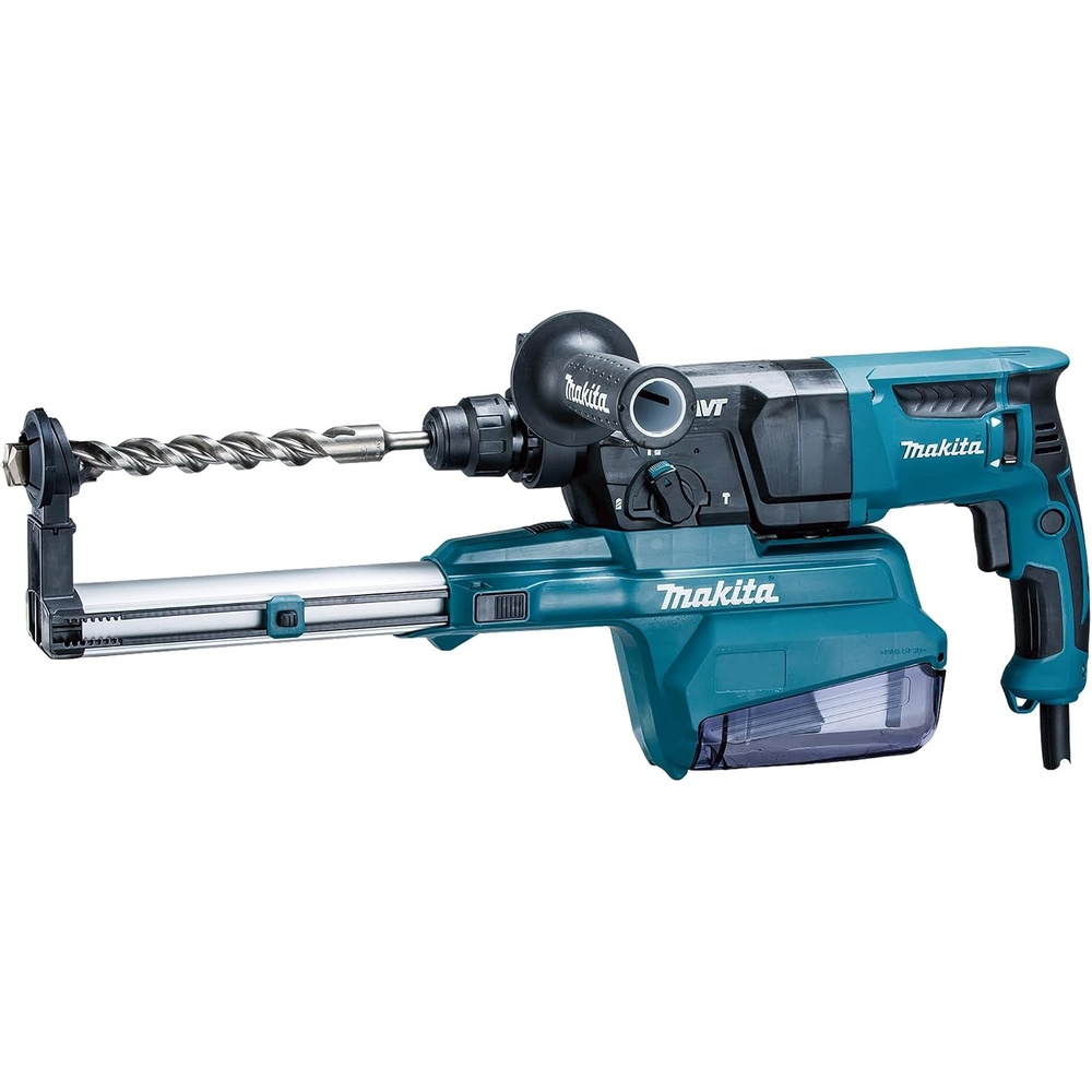 image:imageMakita HR2651 1 AVT Rotary Hammer Accepts SdsPlus Bits wHepa Dust Extractor PistolGrip