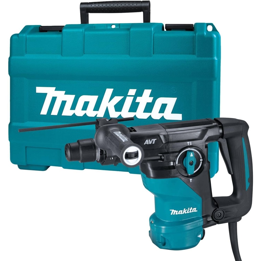 image:imageMakita HR3011FCK 1316 AVT Rotary Hammer accepts SDSPLUS bits LShapeRotary Hammer