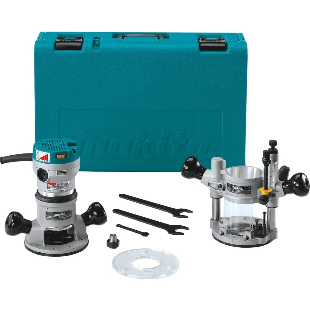image:imageMakita RF1101KIT2 214 HP Router Kit with Plunge Base