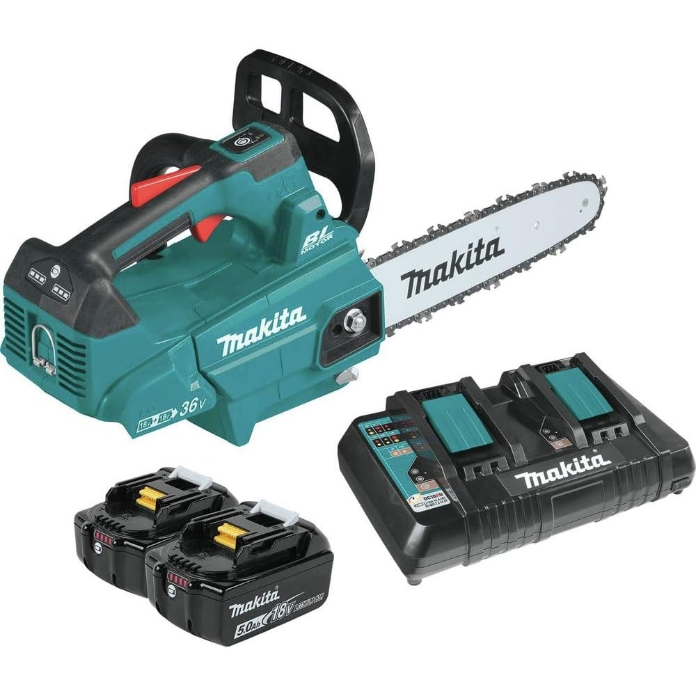 image:imageMakita XCU08Z 36V 18V X2 LXT Brushless 14 Top Handle Chain Saw Tool OnlyChainsaw Kit
