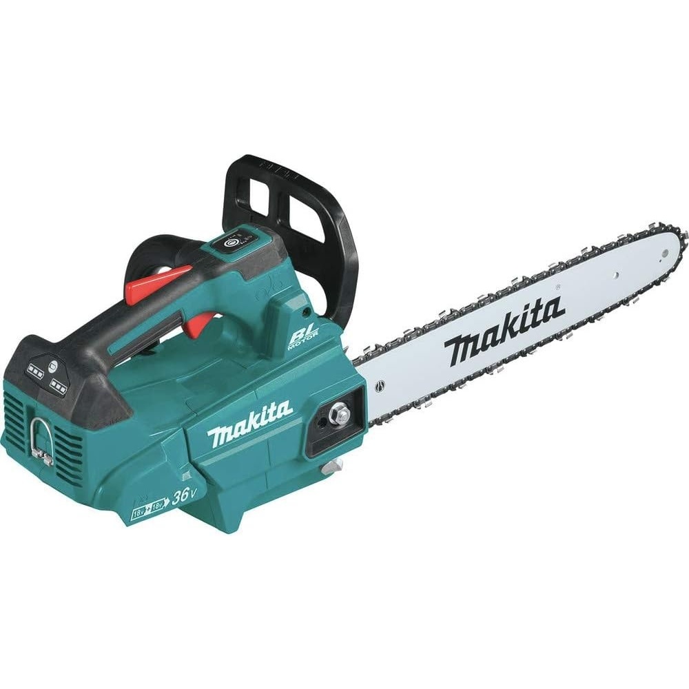 image:imageMakita XCU09PT LithiumIon Brushless Cordless 50Ah 18V X2 36V LXT 16 Top Handle Chain Saw Kit TealTool Only