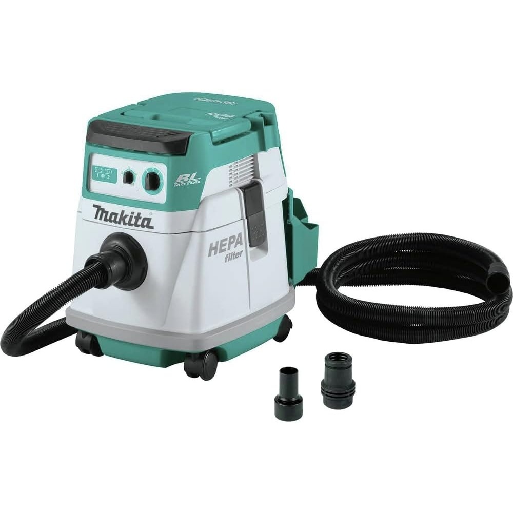 image:imageMakita XCV24ZX 36V 18V X2 LXT Brushless 4 Gallon HEPA Filter Dry Dust Extractor Tool Only