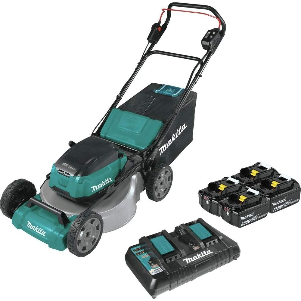 image:imageMakita XML07Z 18V X2 36V LXT LithiumIon Brushless Cordless 21 Lawn Mower Tool OnlyKit w two 50Ah batteries
