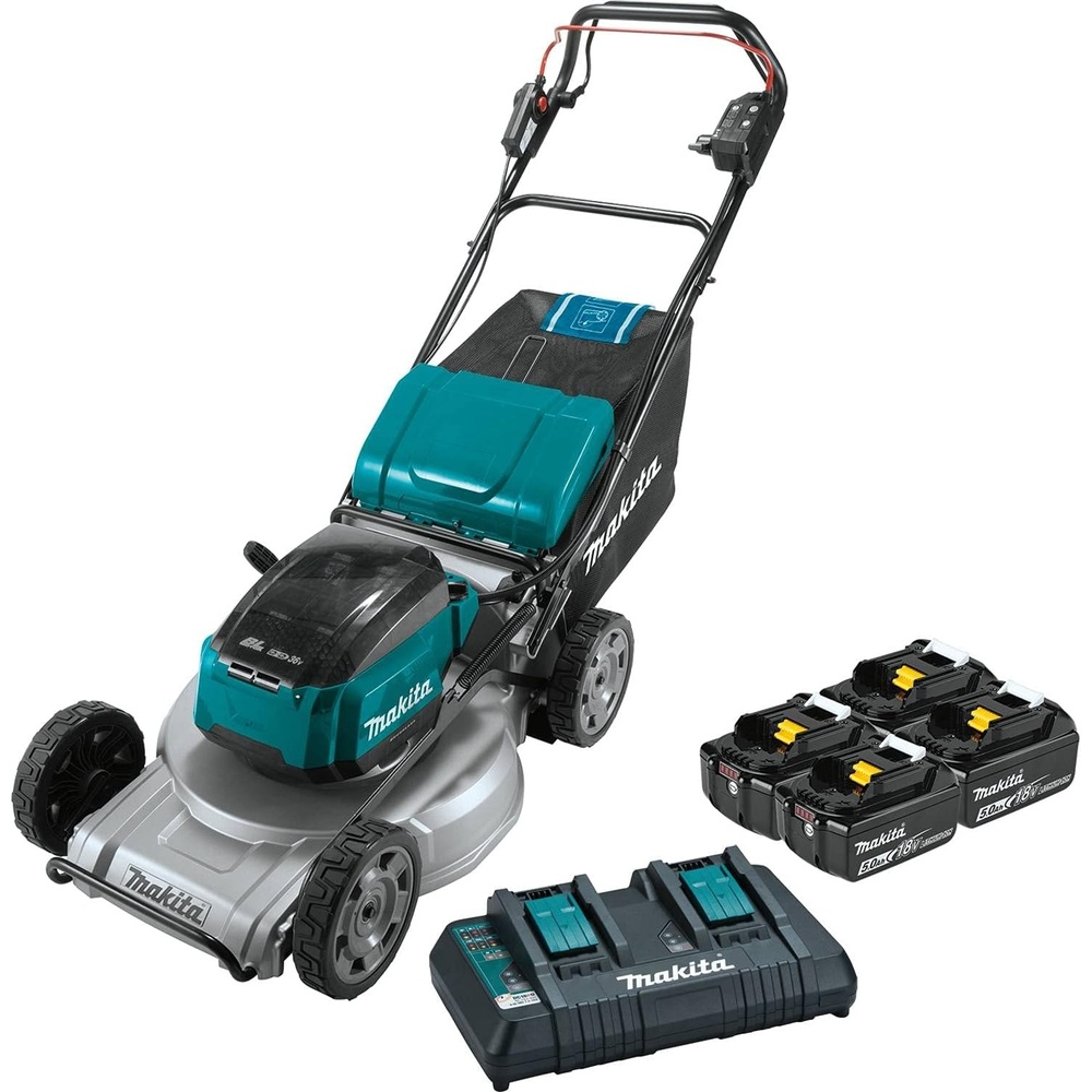 image:imageMakita XML09Z 36V 18V X2 LXT Brushless 21 SelfPropelled Commercial Lawn Mower Tool OnlyLawn Mower Kit