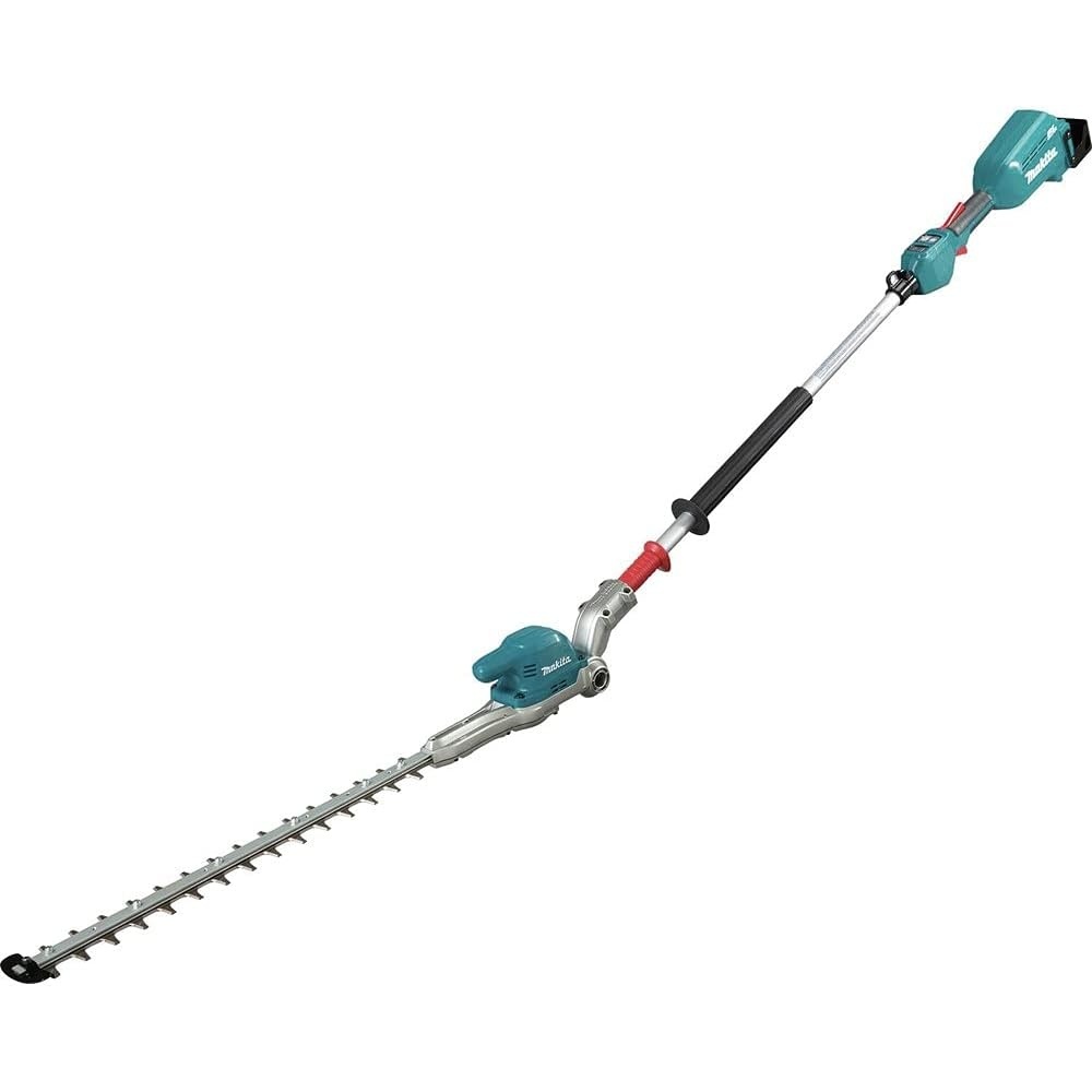 image:imageMakita XNU01T LithiumIon Brushless Cordless 18V LXT 20 Articulating Pole Hedge Trimmer Kit 50Ah TealTool Only