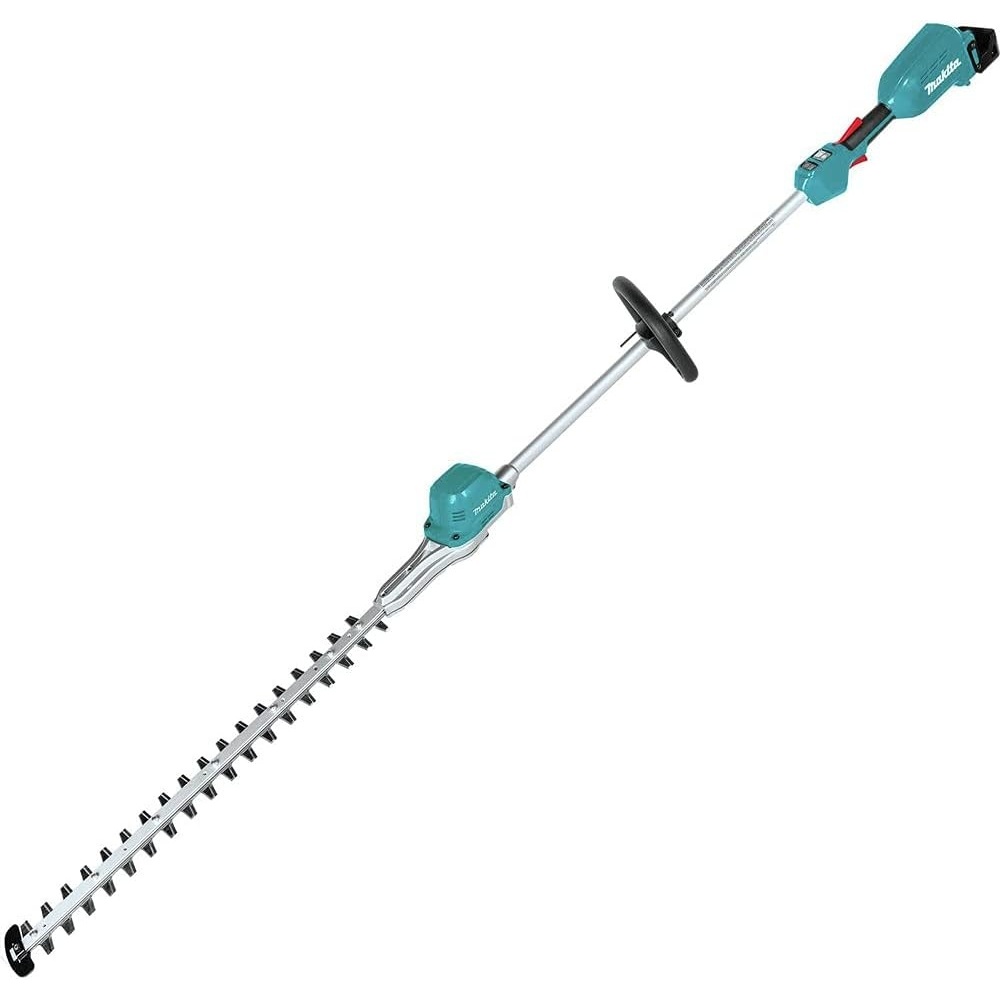 image:imageMakita XNU02Z LithiumIon Brushless Cordless Tool Only 18V LXT 24 Pole Hedge Trimmer TealPole Hedge Trimmer Only