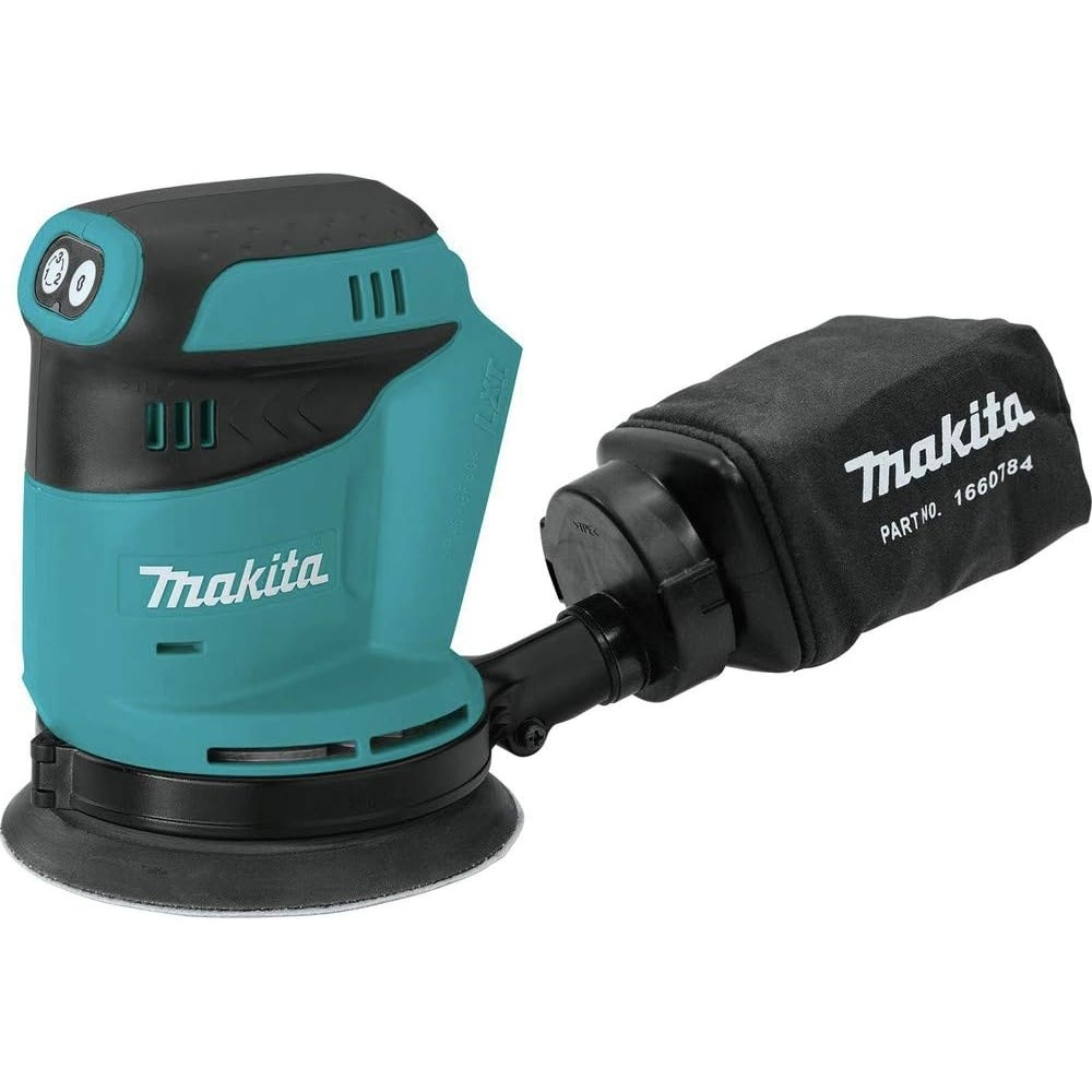 image:imageMakita XOB01Z 18V LXT LithiumIon Cordless 5 Random Orbit Sander Tool Only 18V LithiumIon Platform 5Inch Sanding Pad Random Orbit Action Battery Not Included Compact Ergonomic Design