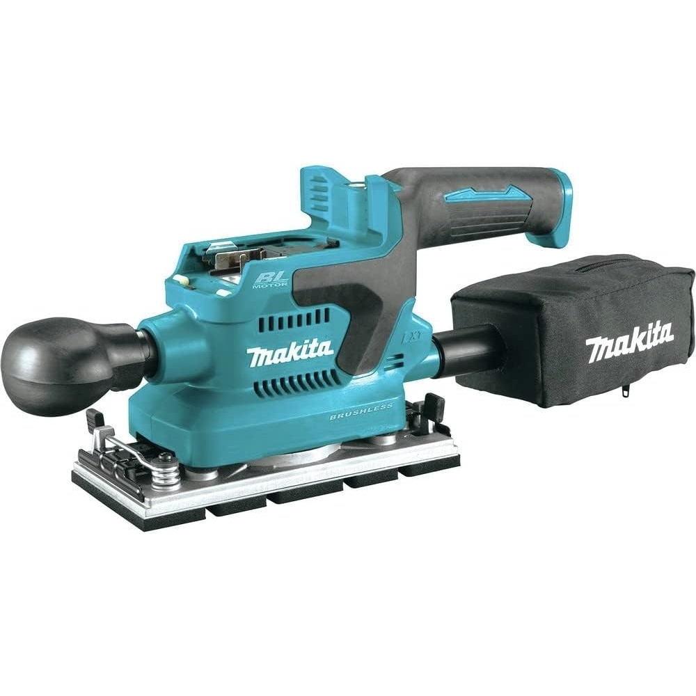 image:imageMakita XOB03Z 18V LXT LithiumIon Brushless Cordless 13 Sheet Finishing Sander AWS Capable Tool OnlySander Only