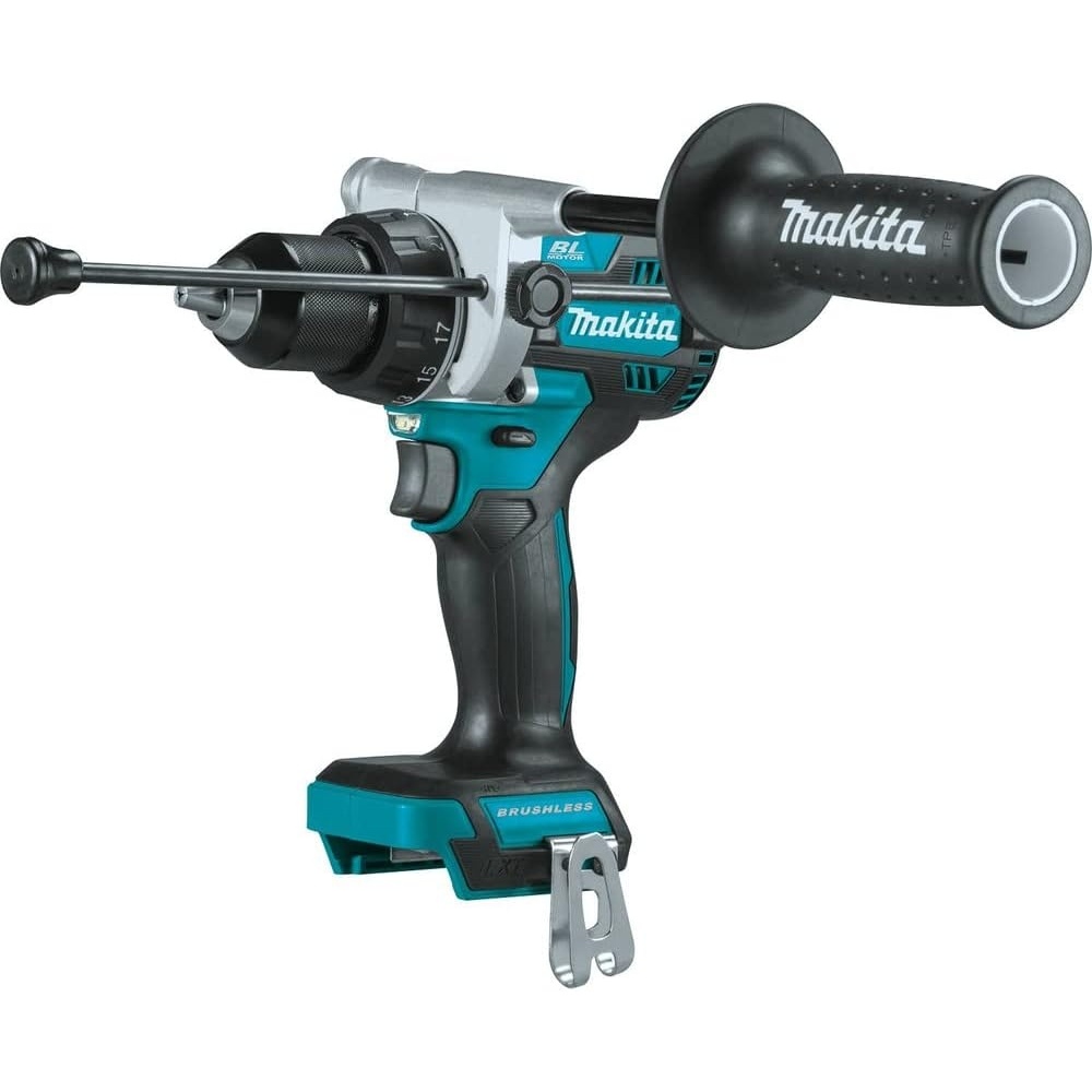 image:imageMakita XPH14Z 18V LXT LithiumIon Brushless Cordless 12 Hammer DriverDrill Tool Only  Brushless Motor  AllMetal Gearbox  Variable 2Speed  LED Work Light  Tool Only PackageHammer DriverDrill