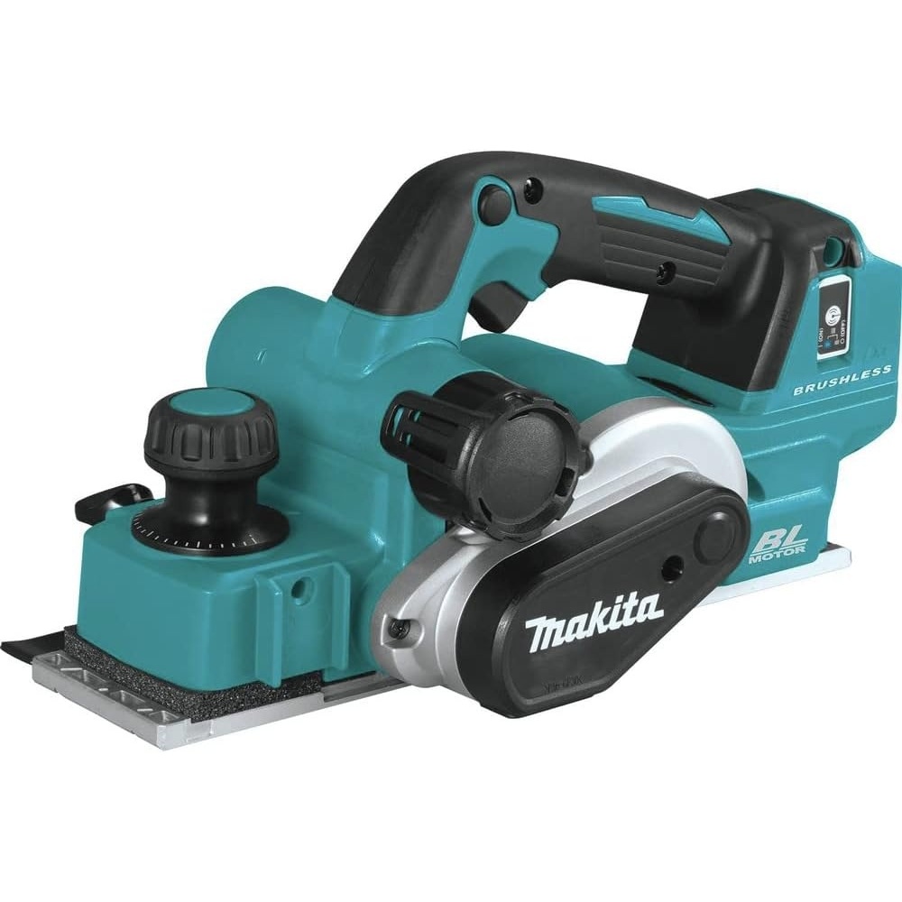 image:imageMakita XPK02Z 18V LXT LithiumIon Brushless Cordless 314 Planer AWS Capable Tool Only 314 Blade 18 Max Depth 12 000 Rpm AwsCapable Bare ToolPlaner