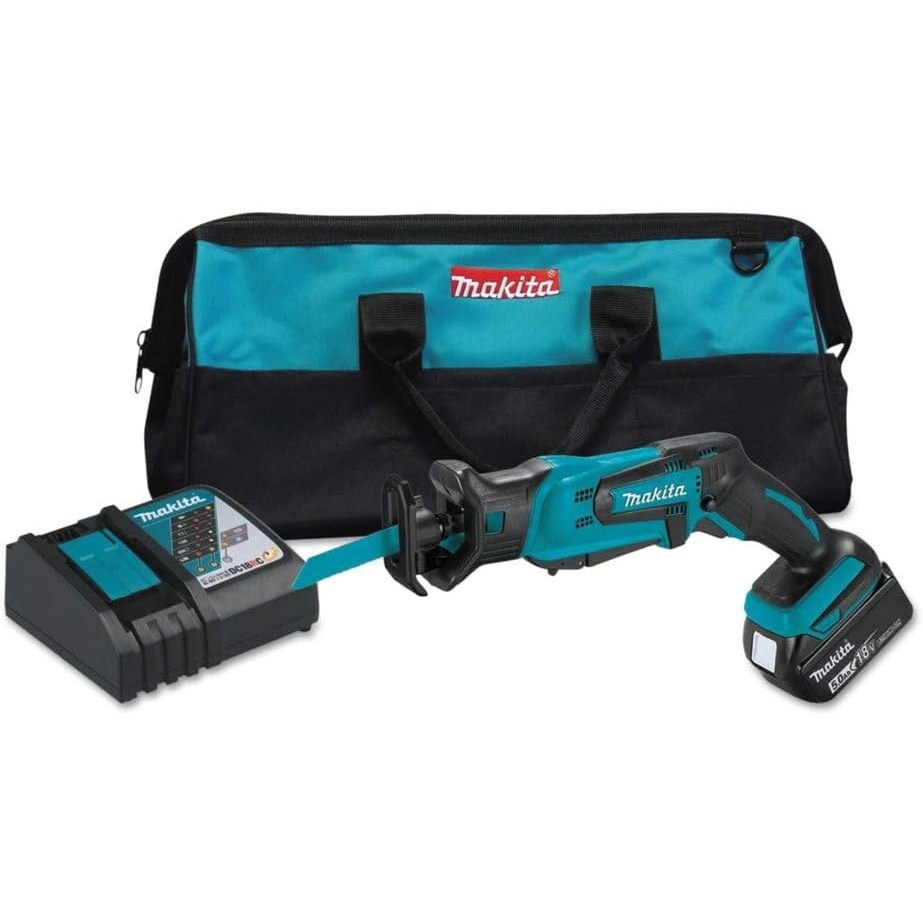 image:imageMakita XRJ01Z 18Volt LXT LithiumIon Cordless Compact Reciprocating Saw Tool Only No Battery Bare ToolKit