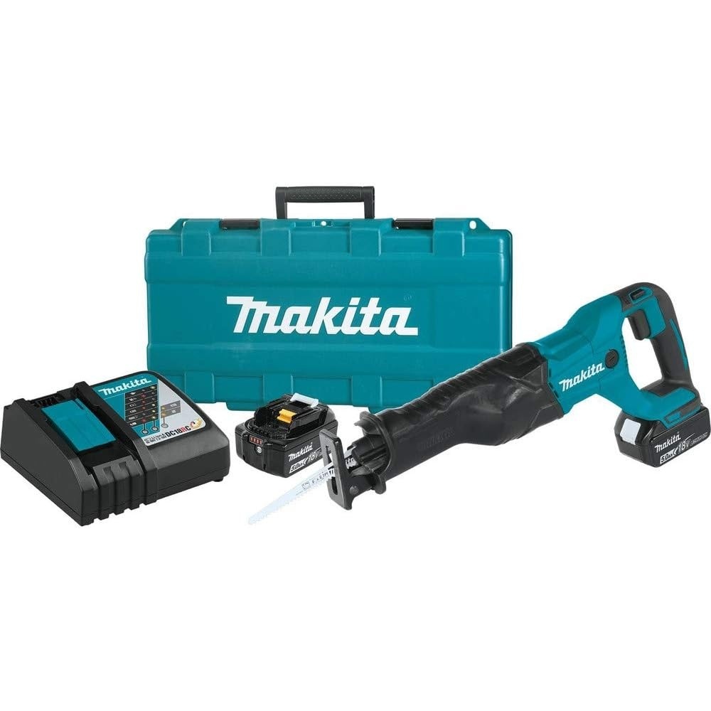image:imageMakita XRJ04T 18V LXT LithiumIon Cordless Recipro Saw Kit 50AhKit