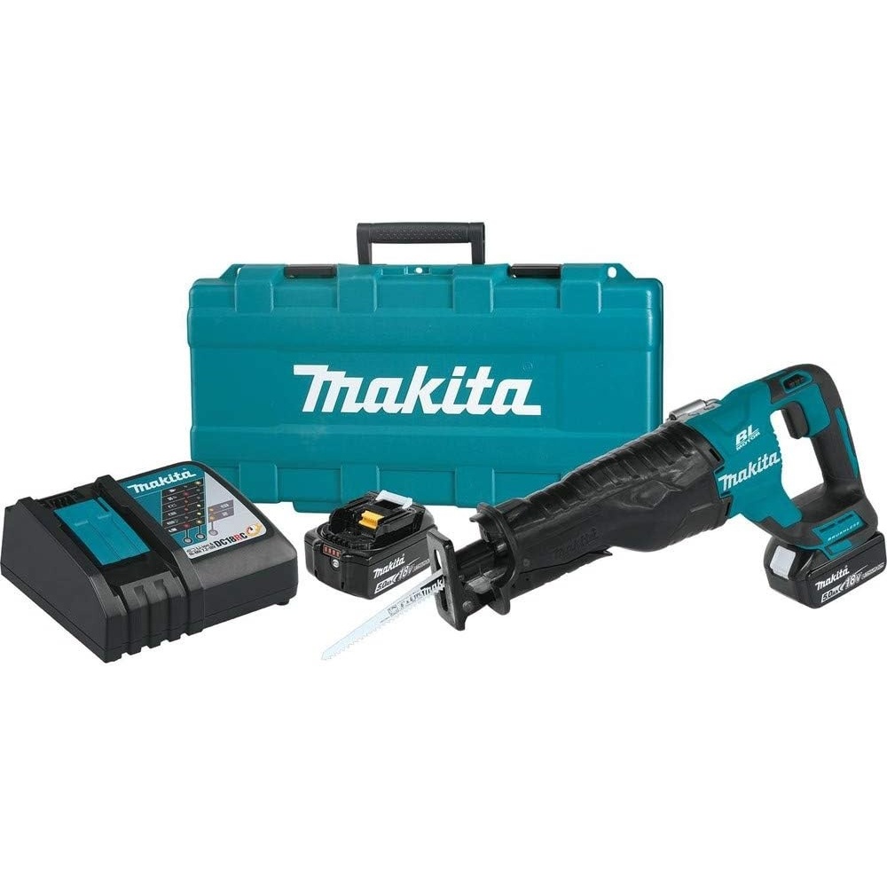 image:imageMakita XRJ05Z 18V LXT LithiumIon Brushless Cordless Recipro Saw Tool OnlyRecipro Saw Kit