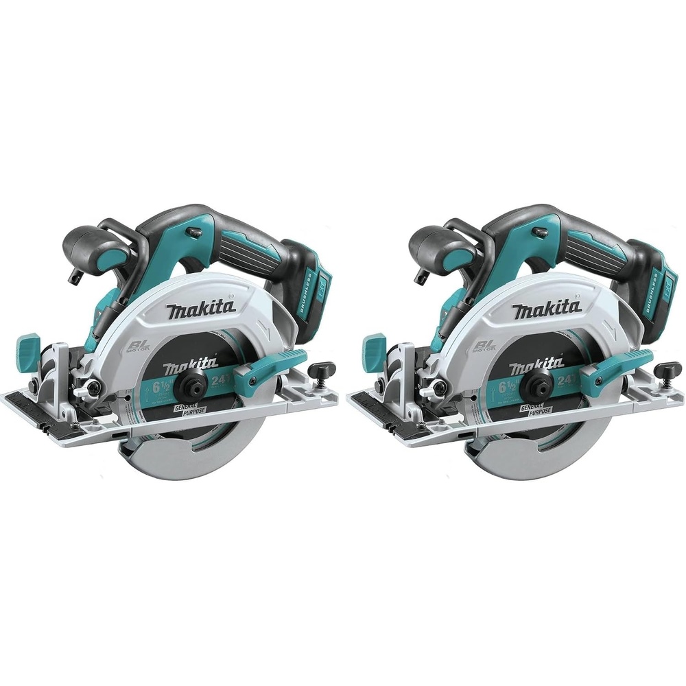 image:imageMakita XSH03Z 18V LXT LithiumIon Brushless Cordless 612 Circular Saw Tool Only0625 in Pack of 2