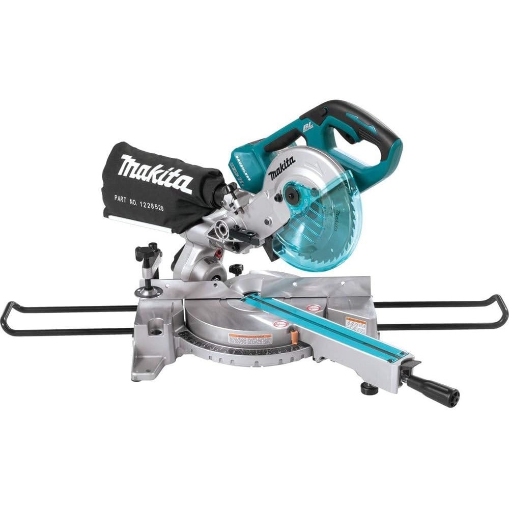 image:imageMakita XSL02Z 18V X2 LXT LithiumIon Brushless Cordless 712 Dual Slide Compound Miter Saw Tool Only