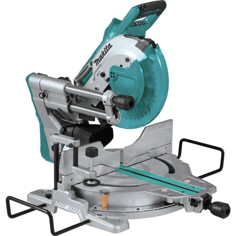 image:imageMakita XSL06Z 18V x2 LXT LithiumIon 36V Brushless Cordless 10 DualBevel Sliding Compound Miter Saw with Laser TOOL OnlyMiter Saw Only