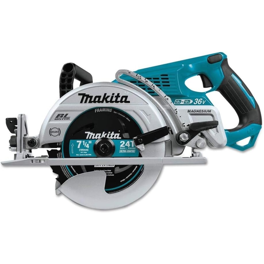 image:imageMakita XSR01Z 36V 18V X2 LXT Brushless Rear Handle 714 Circular Saw Tool OnlyCirc Saw Only
