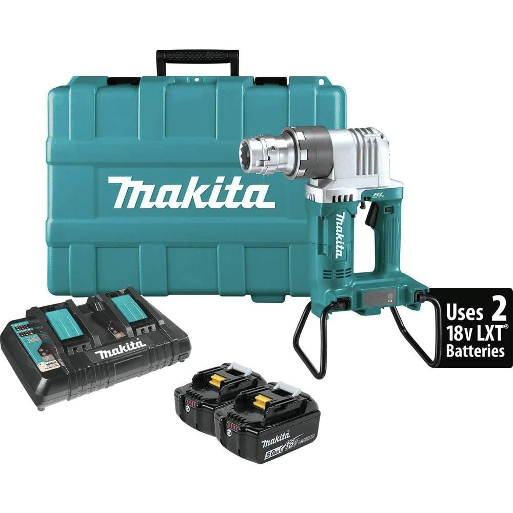 image:imageMakita XTW01PT 18V X2 LXT LithiumIon 36V Brushless Cordless Shear Wrench Kit 50Ah