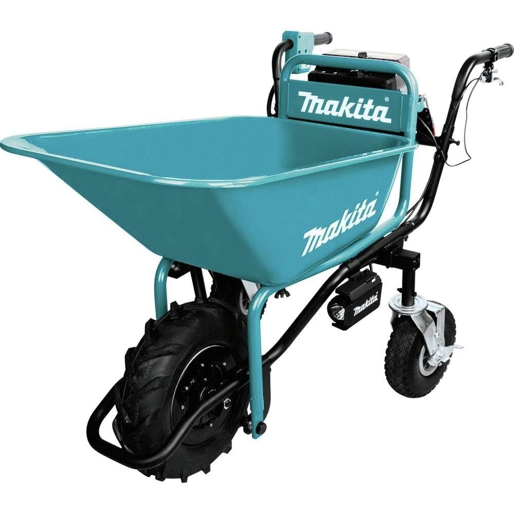 image:imageMakita XUC01X2 36V 18V X2 LXT Brushless PowerAssisted Flat Dolly Tool OnlyWheelbarrow  Bare Tool