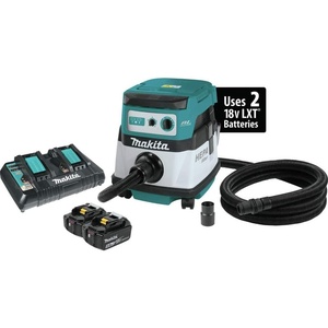 Makita XCV07PTX 18V x2 LXT BL 2.1 gallon Hepa Dust Extractor Kit | Lithium-Ion