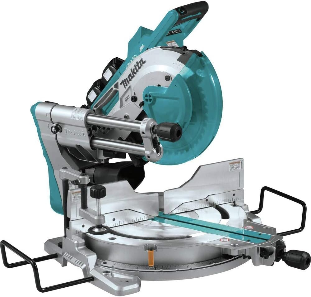 image:imageMAKITA 18V X2 LXT LithiumION 36V BRUSHLESS Cordless 10 in DualBevel Sliding Compound M