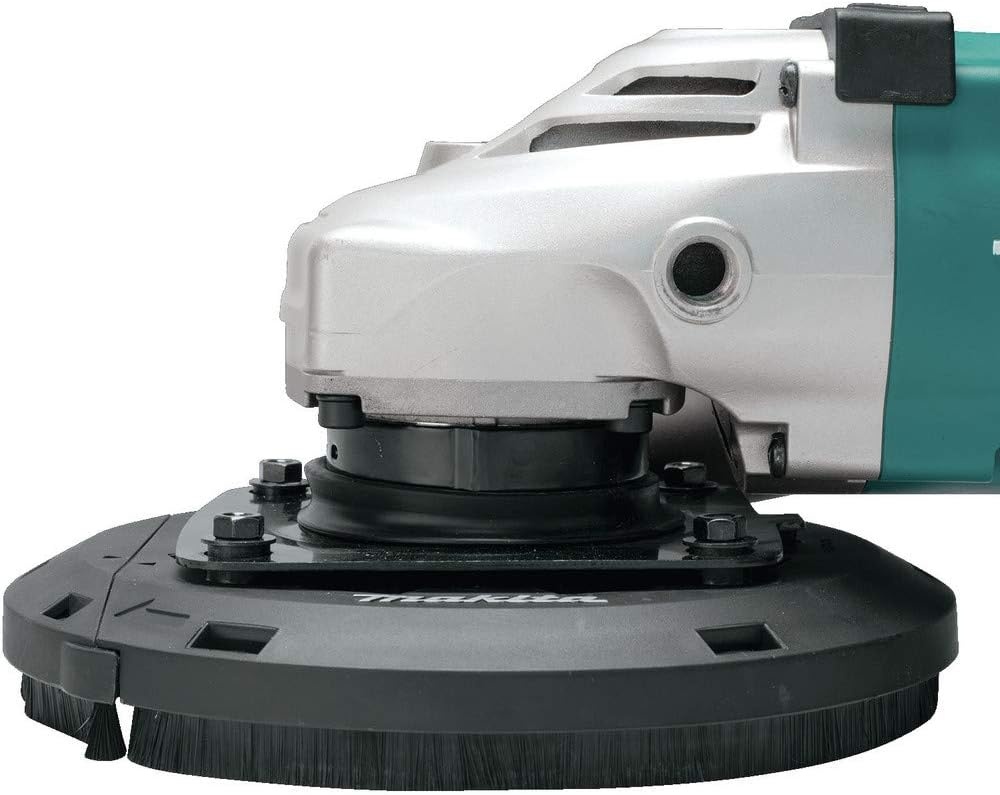 image:imageMakita 1952365 412 5 Dust Extraction Surface Grinding Shroud Dust Collection Concrete Finishing Coating Removal Flush Edge Access Vacuum Ready7