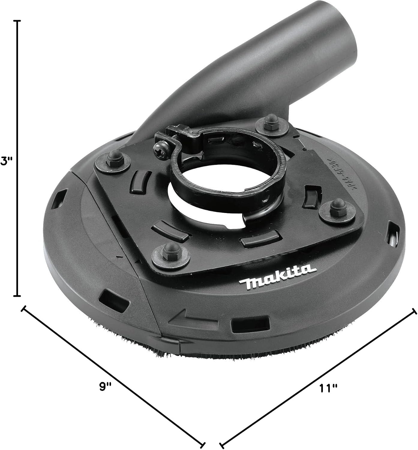 image:imageMakita 1952365 412 5 Dust Extraction Surface Grinding Shroud Dust Collection Concrete Finishing Coating Removal Flush Edge Access Vacuum Ready7
