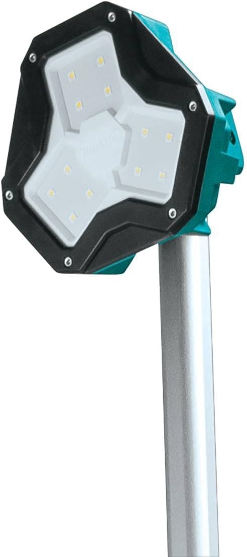 image:imageMakita DML813 18V LXT LithiumIon Cordless Tower Work Light Light Only Extends to 725 ft 220degree tilt IP55 resistance up to 10hour runtime bare unitWork Light