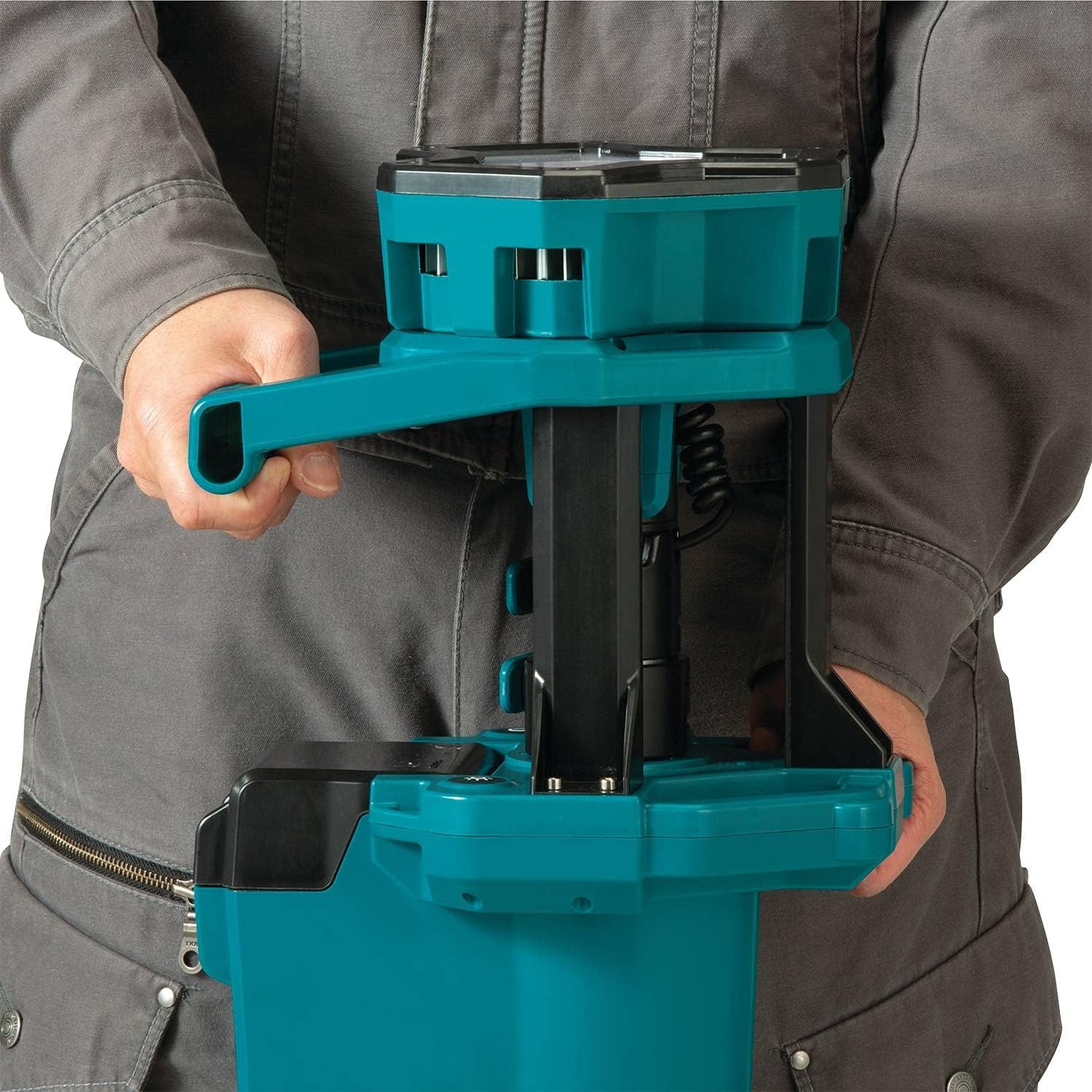 image:imageMakita DML813 18V LXT LithiumIon Cordless Tower Work Light Light Only Extends to 725 ft 220degree tilt IP55 resistance up to 10hour runtime bare unitWork Light