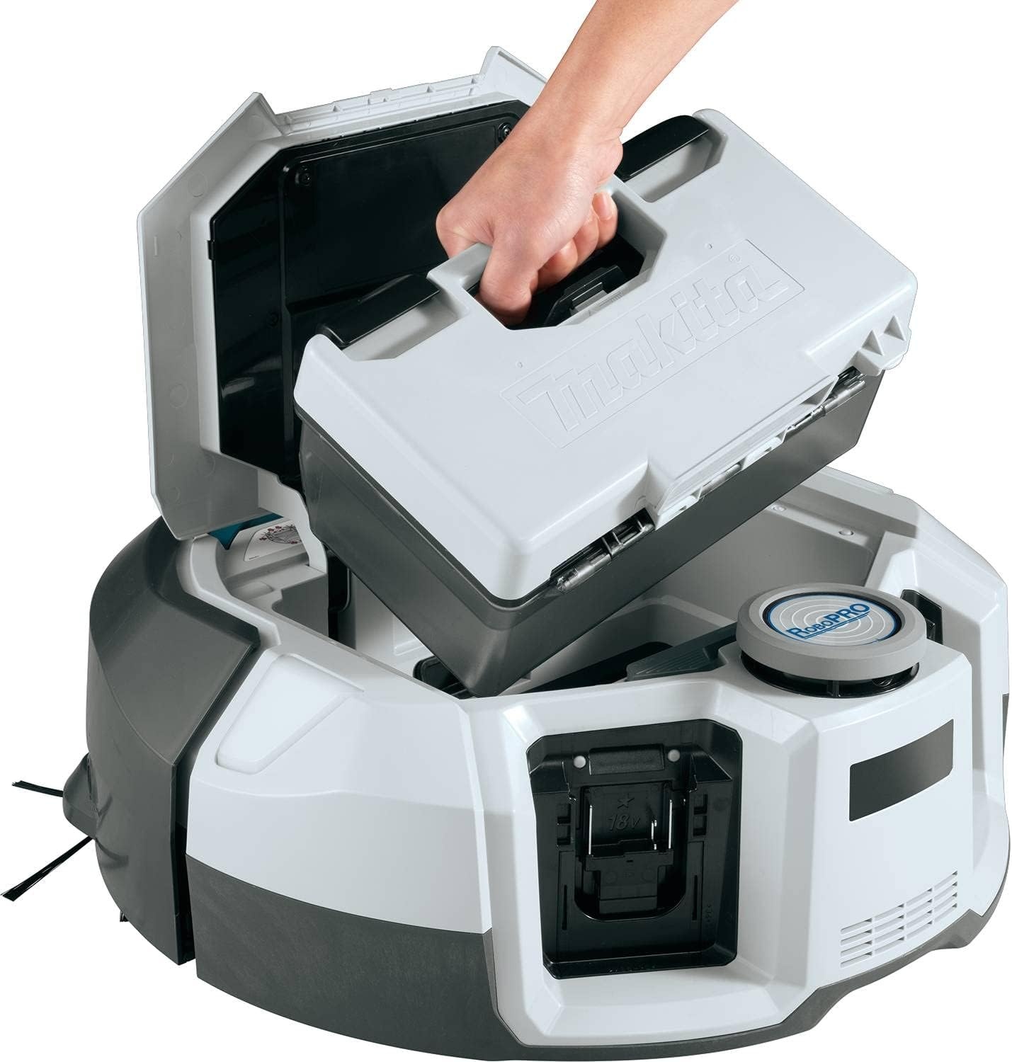 image:imageMakita DRC300PT 18V X2 LXT Brushless Cordless Smart Robotic HEPA Filter Vacuum Kit 50Ah