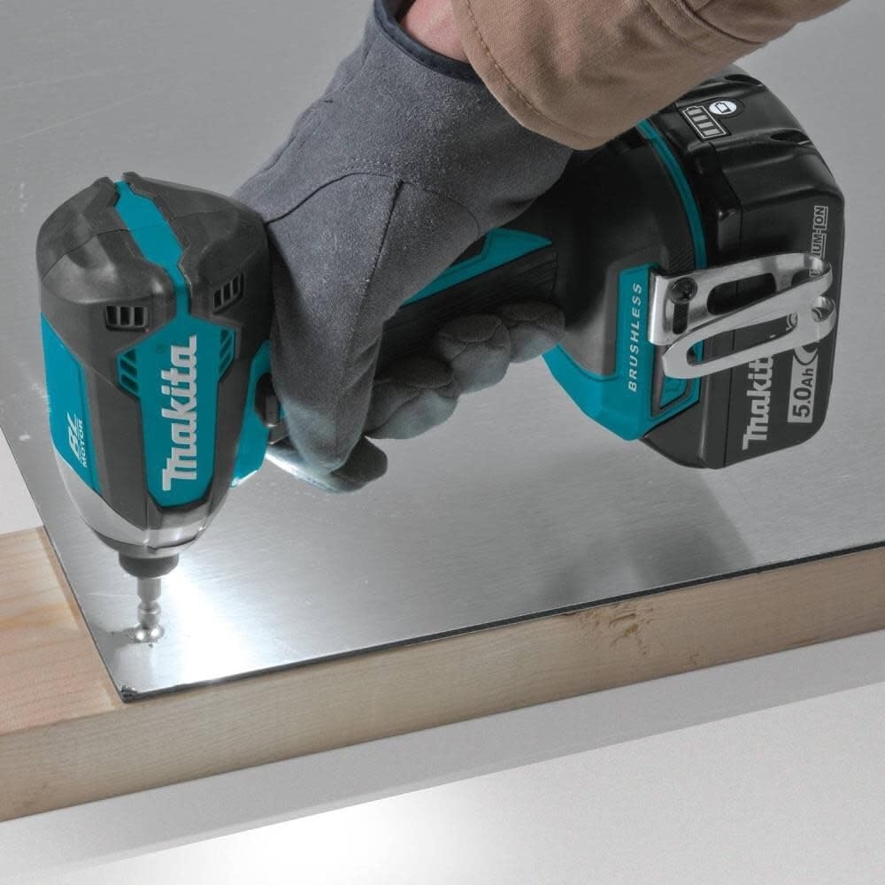 image:imageMakita Maktia XDT13T 18V LXT LithiumIon Brushless Cordless Impact Driver Kit 50Ah