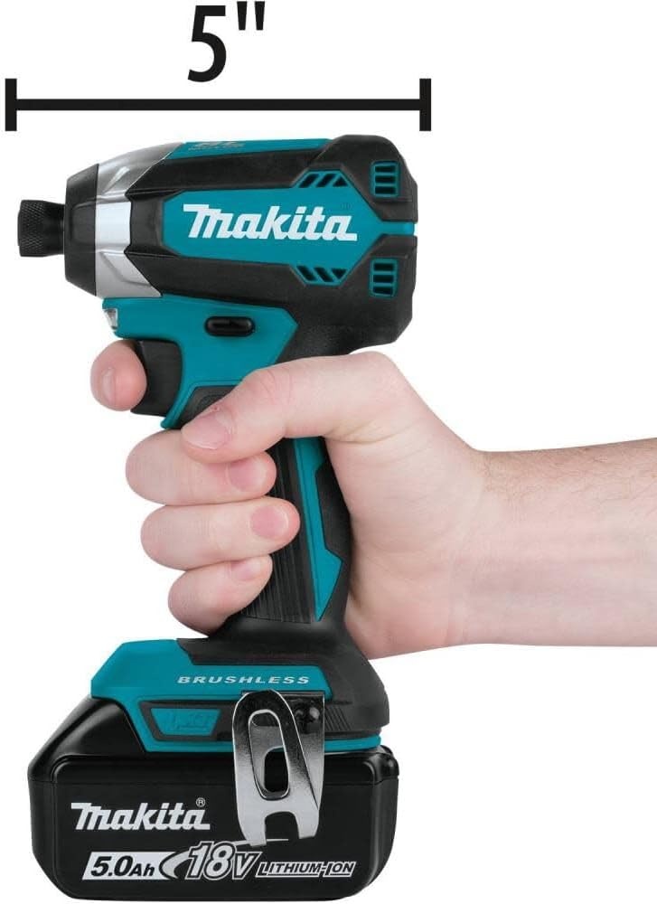 image:imageMakita Maktia XDT13T 18V LXT LithiumIon Brushless Cordless Impact Driver Kit 50Ah