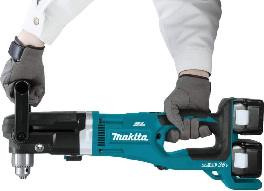 image:imageMakita XAD03Z 18V X2 LXT LithiumIon 36V Brushless Cordless 12 Right Angle Drill Tool OnlyKit w two 50Ah batteries
